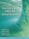 Introduction to Statistics with SPSS for Social Science  9781408237595 Front Cover