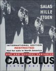 Calculus One and Several Variables 8th 9780471316596 Front Cover