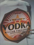 History of Vodka 1992 9780860913597 Front Cover