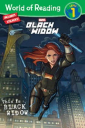World of Reading: This Is Black Widow 2020 9781368055598 Front Cover