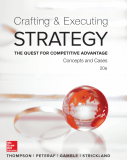 Crafting & Executing Strategy: The Quest for Competitive Advantage: Concepts and Cases cover art
