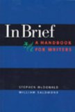 In Brief, a Handbook for Writers 2000 9780155063600 Front Cover
