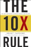 10X Rule The Only Difference Between Success and Failure 2011 9780470627600 Front Cover