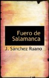 Fuero De Salamanca: 2009 9781103748600 Front Cover