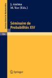 Seminaire de Probabilites XIV 1978/79 1980 9783540097600 Front Cover