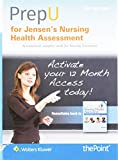 Prepu for Jensen’s Nursing Health Assessment: 12-month Access 2018 9781496386601 Front Cover