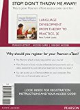 Language Development from Theory to Practice -- Enhanced Pearson EText 3rd 9780134170602 Front Cover