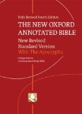 New Oxford Annotated Bible with Apocrypha New Revised Standard Version cover art