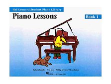 Piano Lessons - Book 1 Hal Leonard Student Piano Library cover art