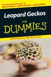 Leopard Geckos for Dummies 2007 9780470121603 Front Cover
