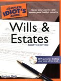 Complete Idiot's Guide to Wills and Estates 4th 2009 9781592578603 Front Cover