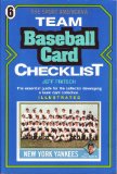 Sport Americana Team Baseball Card Checklist 1992 9780937424605 Front Cover