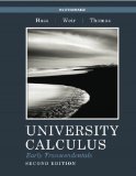University Calculus, Early Transcendentals 2nd 9780321694607 Front Cover