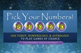 Pick Your Numbers! Use Tarot, Numerology, and Astrology to Play Games of Chance  9780764352607 Front Cover
