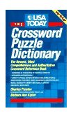 USA Today Crossword Puzzle Dictionary The Newest Most Authoritative Reference Book 1996 9780786880607 Front Cover