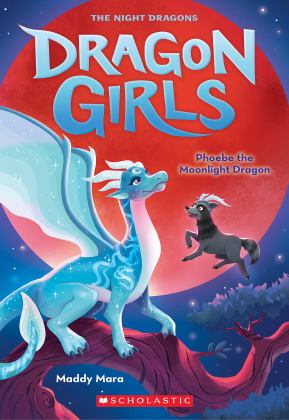 Phoebe the Moonlight Dragon (Dragon Girls #8)  9781338846607 Front Cover