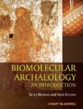 Biomolecular Archaeology An Introduction cover art