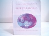 Student Solutions Manual for Applied Calculus 3rd 2003 9780534419608 Front Cover