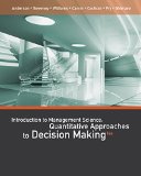 An Introduction to Management Science: Quantitative Approaches to Decision Making cover art