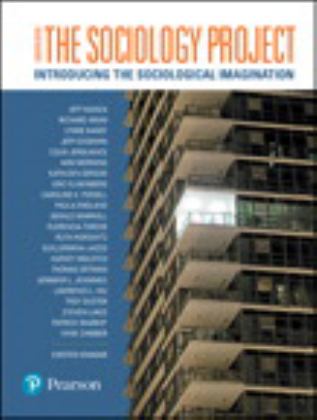 REVEL for the Sociology Project Introducing the Sociological Imagination, First Canadian Edition -- Access Card 2017 9780134613611 Front Cover