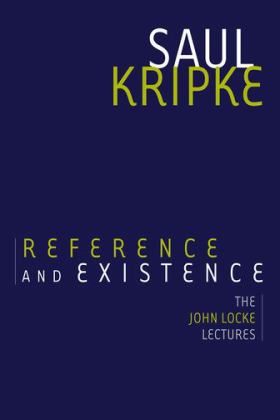 Reference and Existence The John Locke Lectures  9780190660611 Front Cover