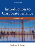 Introduction to Corporate Finance 3rd 2011 Abridged  9781111532611 Front Cover