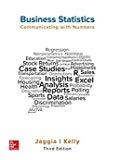 Business Statistics Communicating with Numbers 3rd 9781259957611 Front Cover