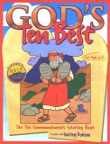 God's Ten Best The Ten Commandments Coloring Book  9780830730612 Front Cover