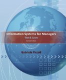 Information Systems for Managers Text and Cases cover art