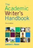 Academic Writer's Handbook  cover art