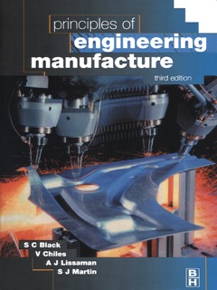 Principles of Engineering Manufacture 3rd 1996 9780080539614 Front Cover