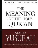 Meaning of the Holy Qur'an  cover art