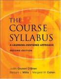 Course Syllabus A Learning-Centered Approach