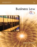 Business Law 2nd 2010 Revised  9780538740616 Front Cover