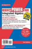 Integrated Algebra Power Pack 2nd 2012 Revised  9781438072616 Front Cover