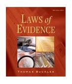 Laws of Evidence 2002 9780766807617 Front Cover