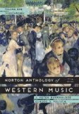 The Norton Anthology of Western Music:  cover art