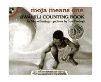 Moja Means One Swahili Counting Book 1992 9780140546620 Front Cover