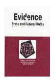 Evidence in a Nutshell : State and Federal Rules 3rd 1997 Supplement  9780314211620 Front Cover