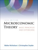 Microeconomic Theory Basic Principles and Extensions 10th 2007 9780324421620 Front Cover