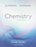 Chemistry 6th 2002 Student Manual, Study Guide, etc.  9780618221622 Front Cover