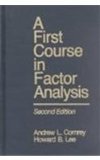 First Course in Factor Analysis 2nd 9780805810622 Front Cover