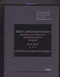 Torts and Compensation, Personal Accountability and Social Responsibility for Injury:  cover art