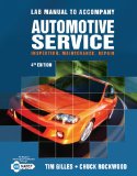 Lab Manual for Gilles' Automotive Service, 4th 4th 2011 9781111128623 Front Cover