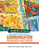 Straight Talk About Communication Research Methods:  9781524933623 Front Cover