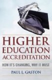 Higher Education Accreditation How It's Changing, Why It Must cover art