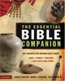 Essential Bible Companion Key Insights for Reading God's Word 2006 9780310266624 Front Cover