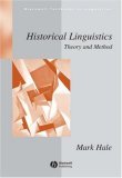 Historical Linguistics Theory and Method cover art