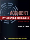 Accident Investigation Techniques 2nd 9781885581624 Front Cover