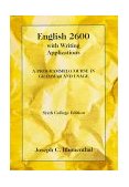 English 2600 with Writing Applications A Programmed Course in Grammar and Usage cover art